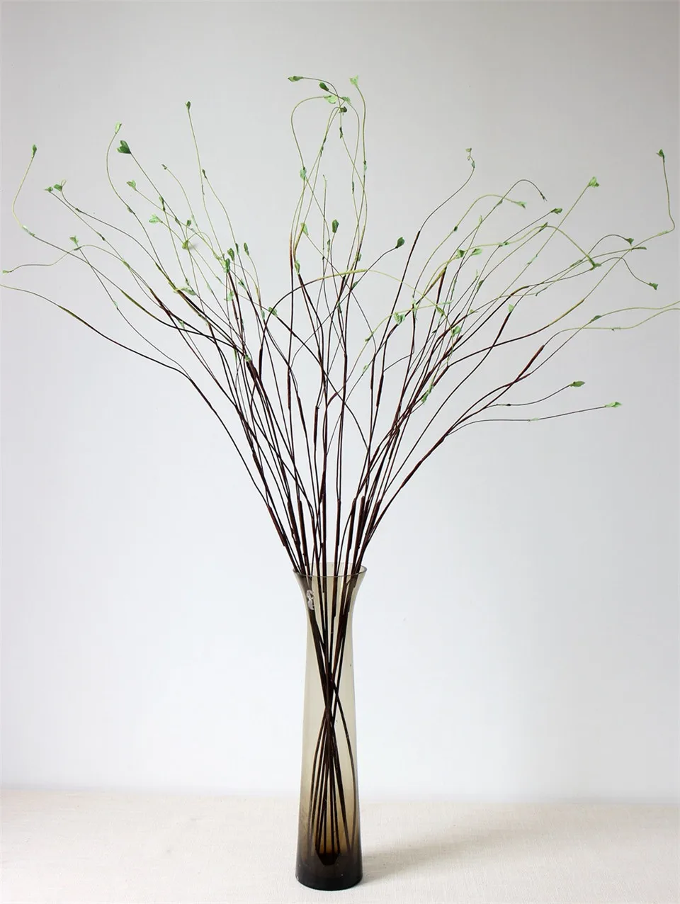 Дракон ивовые ветви моделирование сухая ветка зеленое растение искусственного ротанга дома Цветочная композиция материалы для моделирования