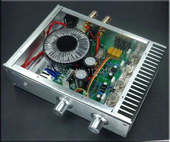 

New fever amp hifi amplifier 2.0 amp box classic Marantz HDAM circuit, input stage FET characteristics similar tubes,