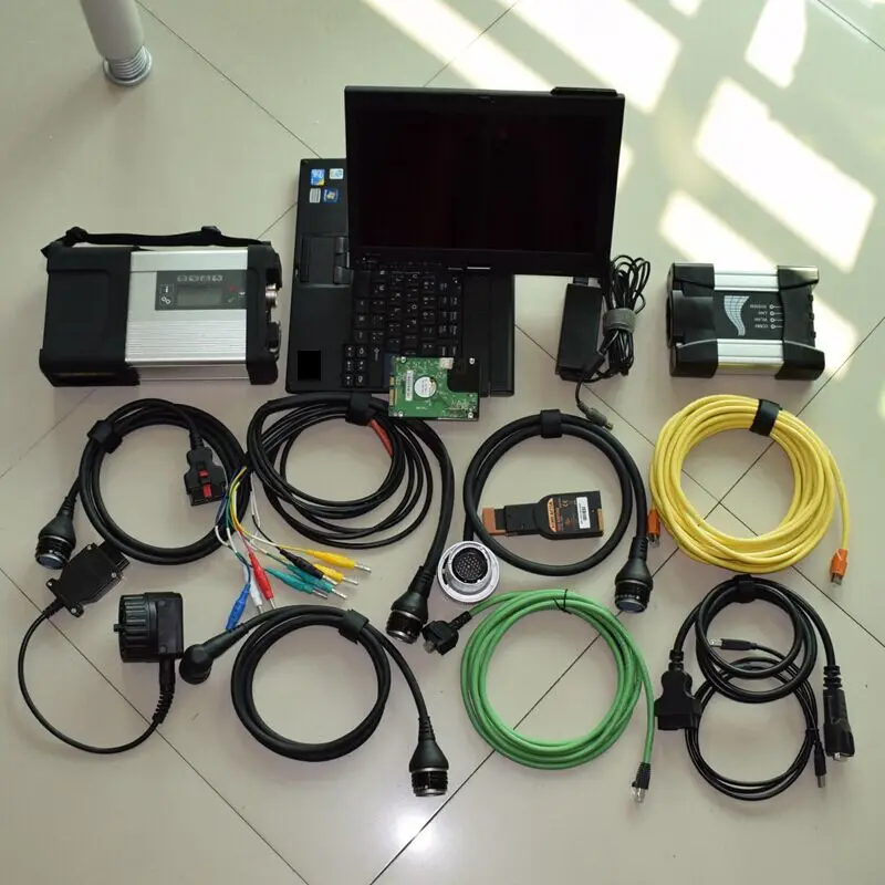 

Professional MB Star C5 SD Connect C5 With Newest Version 2019.07v 1TB HDD 2in1 for BMW ICOM NEXT Programmer with X200t Laptop