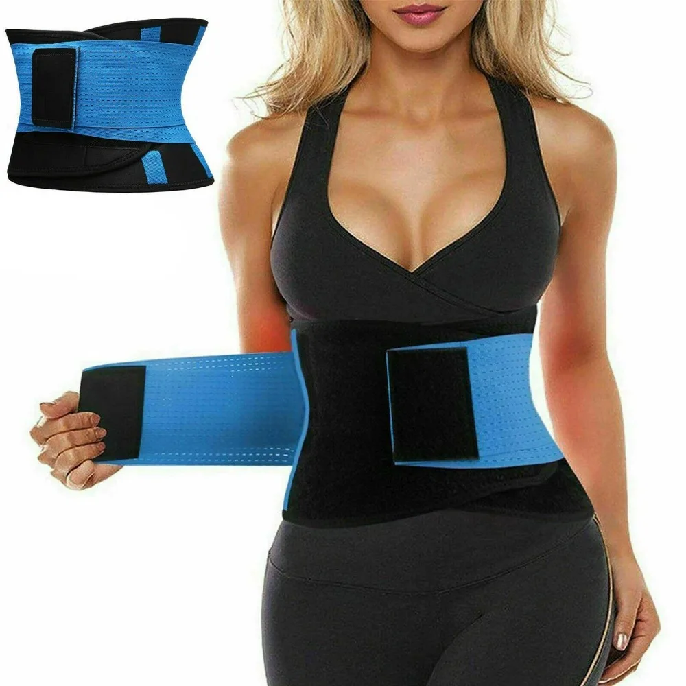 Горячая похудения Пояс Мощность пояс для Body Shaper тренажер талии потливость