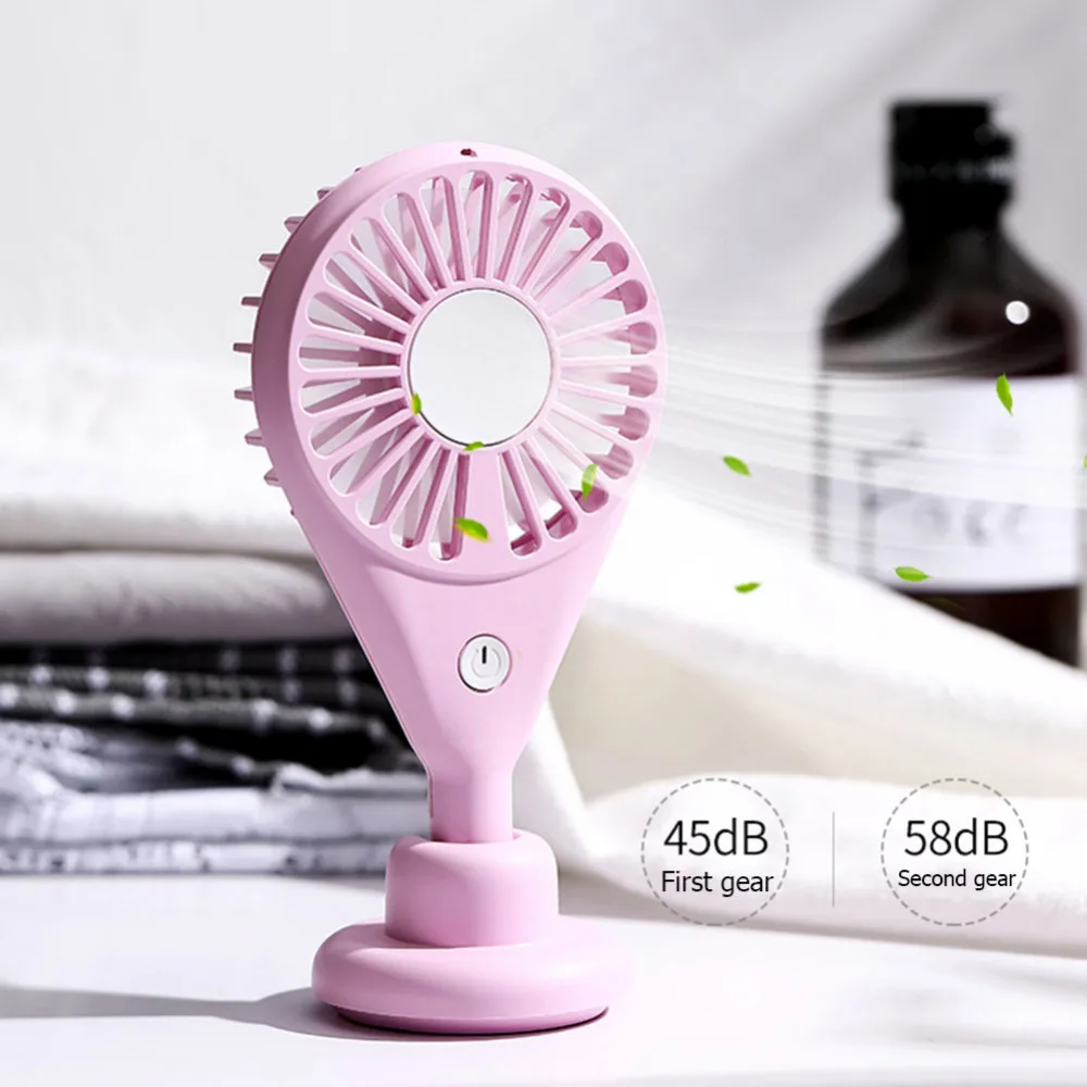Portable Mini Fan Handheld Ventilador USB Rechargeable Fan 7 Blades Desktop Summer Cooler Air Cooling Fan for Outdoor Travel (11)