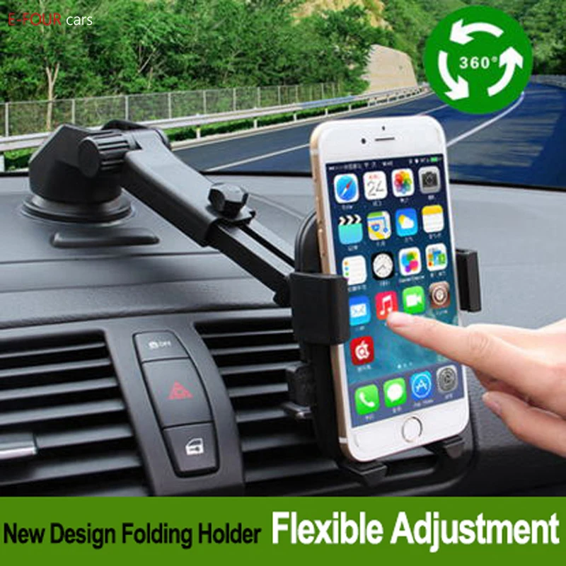 E FOUR Car Phone Holder ABS Universal Car Bracket Mounts & Holder