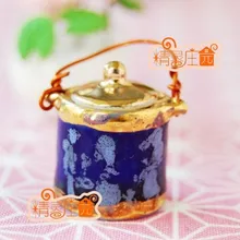 Мини кукольный домик миниатюрная мебель абстрактного узора керамические суповые горшочки