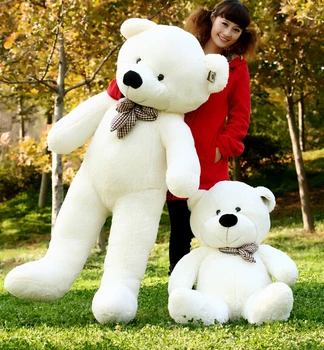 

0.8m High Quality Bear Plush Toys Coat Factory Price Holesale Bear Shell 3 COLOR Bear Plush Toys Coat A111-1