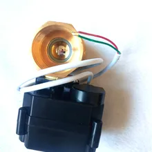 AC110V латунь двухсторонний шаровой клапан " DN20/DN25 CR-04 Mortorized шаровой клапан NPT резьба