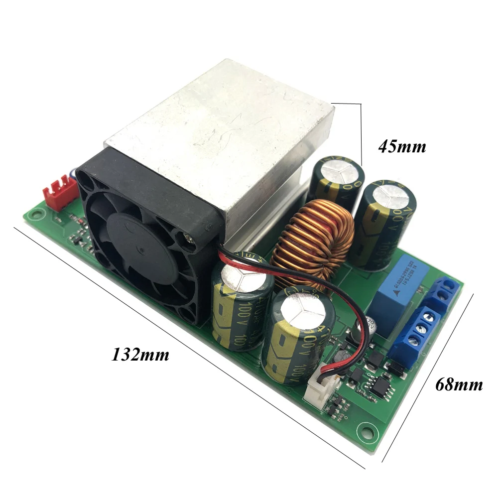 Монофазный цифровой усилитель мощности Lusya IRFP4227 IRS2092S HIFI 1000 Вт|Усилители мощности|