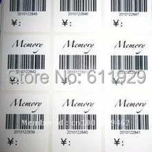 Пользовательские одежды этикетки/одежды стикер/бирка стикер/Метка печать наклейки/одежды штрих-кодов наклейки/фирменное наименование 1000 шт. в партии