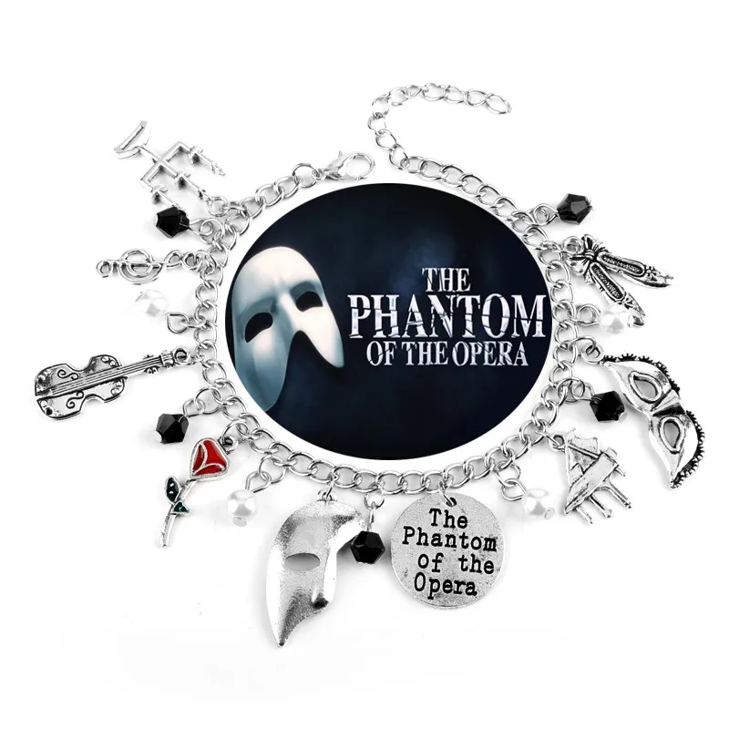

The Phantom of the Opera Bracelets for Women Charms Bracelet Jewelry bijoux