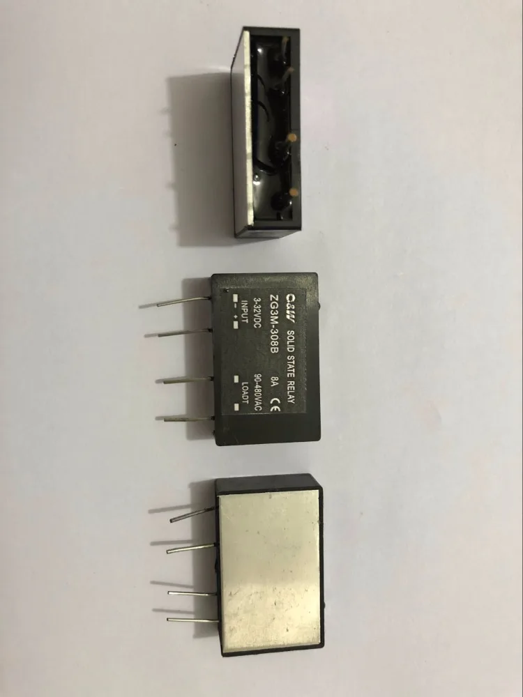 Solid small PCB solid state relay ZG3M 303B single in line SSR DC
