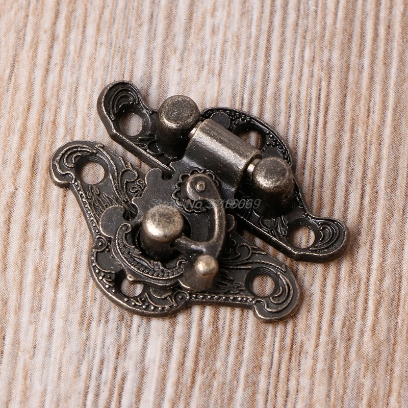 Vintage Zinc Alloy Latch Hasp Pad Chest Lock Plate For Wood Jewelry Box Cabinet Sep12 Drop Ship huismerk kopen in de aanbieding Vintage Zinc Alloy Latch Hasp Pad Chest Lock Plate For Wood Jewelry Box Cabinet Sep12 Drop Ship huismerk kopen in de aanbieding
