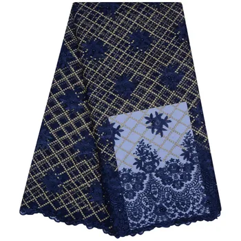 

African Tulle Lace Fabric 2018 African French Lace Fabric High Quality Wine Nigerian Embroidery Tulle French Laces Party 1125