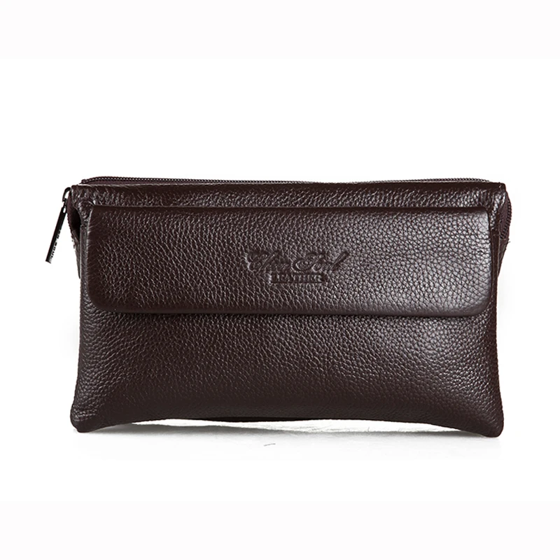 

CHEER SOUL Men Wallet Luxury Long Clutch Handy Bag Moneder Male Genuine Leather Purse Men's Clutch Bags carteira Masculina