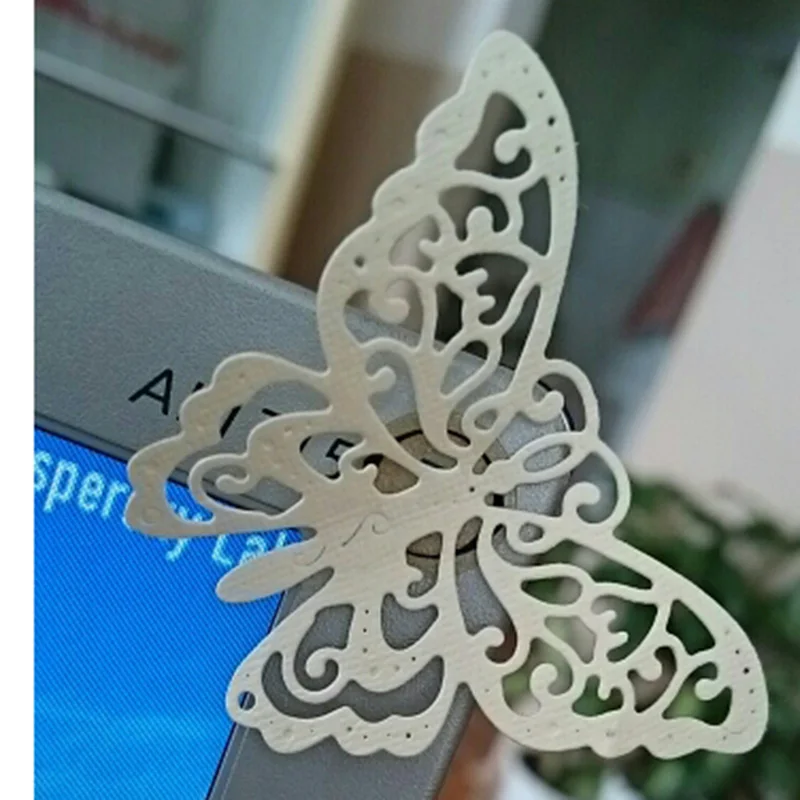 HamyHo Металлический Стальной трафарет для вырезания с бабочкой для ремесла DIY Scrapbooking бумага/фото карты тиснение штампы