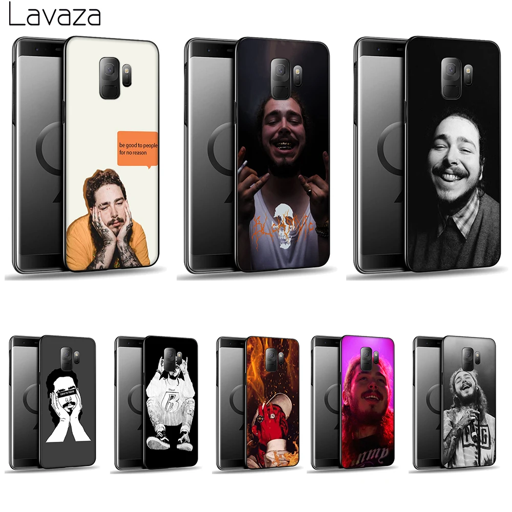 

Lavaza Post Malone Hip Hop Soft Case for Galaxy S6 S7 Edge S8 S9 S10 Plus S10e Note 8 9 A3 A5 2017 J6 A6 Plus A8 A9 2018