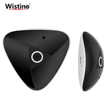 Wistino HD 3MP CCTV Wifi IP Camera 360 Degree Smart Home Mini Panoramic VR Camera Wireless Surveillance Security Camera Fisheye fredi 360 degree panoramic ip camera 960p hd 1 3mp security wifi camera infrared night vision wireless camera support 128g card