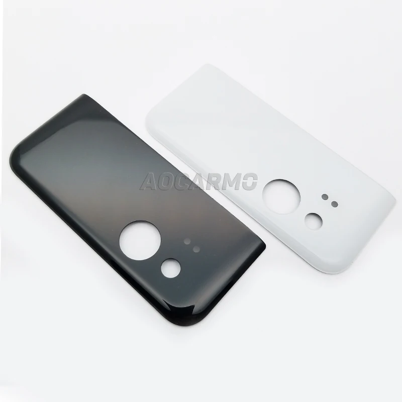 Aocarmo задний стеклянный корпус крышка камеры с клеем для Google Pixel 2 Замена 5," дюймов