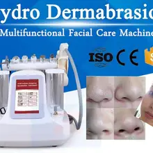 Гидро дермабразия многофункциональное устройство для ухода за лицом 8 в 1 8 в 1 омоложение кожи водный пилинг ультразвуковая машина для кожи