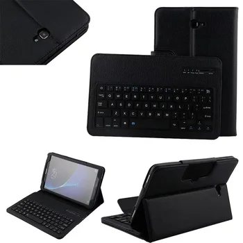 

Wireless Bluetooth Keyboard PU Leather Cover Protective Smart Case For Samsung Galaxy Tab A 10.1 2016 T580 T585 T580N T585N
