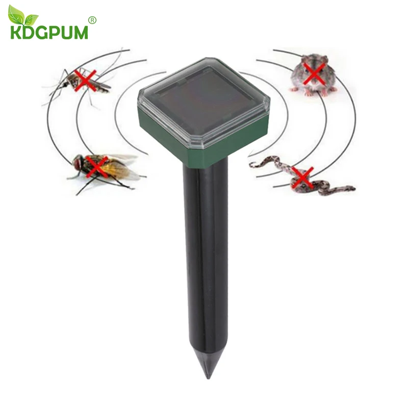 

Outdoor Garden Solar Ultrasonic Repellent Mouse Snake Repeller Pest Control Insect Repeller Environmental protection Non Toxic