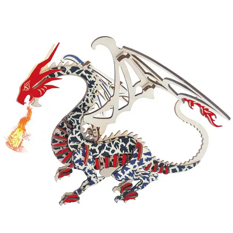 Toys for children wooden Puzzle 3d Puzzle Model Flying Dragon DIY educational toys for children educational games child puzzle Toys for children wooden Puzzle 3d Puzzle Model Flying Dragon DIY educational toys for children educational games child puzzle
