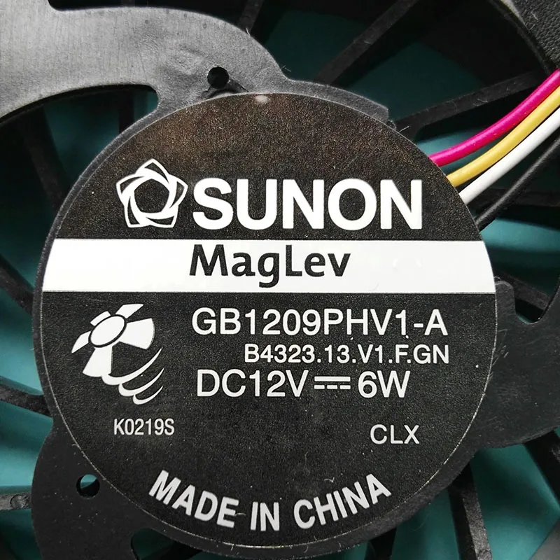 Вентилятор процессора для SUNON GB1209PHV1-A B4323.13.V1. F. GN DC 12 В 6 Вт вентилятор для процессора ноутбука кулер