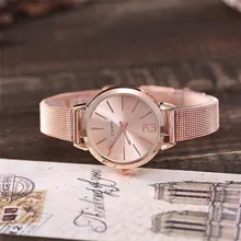font b Women b font Stainless Steel Lady Bracelet font b Watch b font vansvar