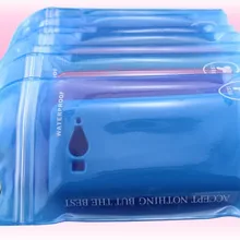 100 шт/партия(12*22 см) для мобильного телефона пудинг водонепроницаемая сумка для хранения общего чехол для телефона сумка