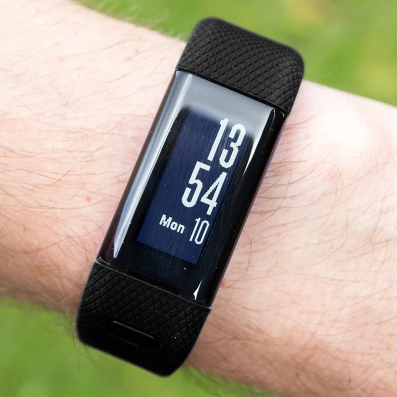 Сменный спортивный мягкий силиконовый ремешок для наручных часов Garmin Vivosmart HR + с