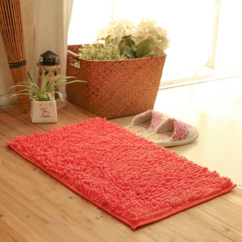 40 60cm Absorbent Bath Mats For Tub Non Slip Grey Bath Mat For