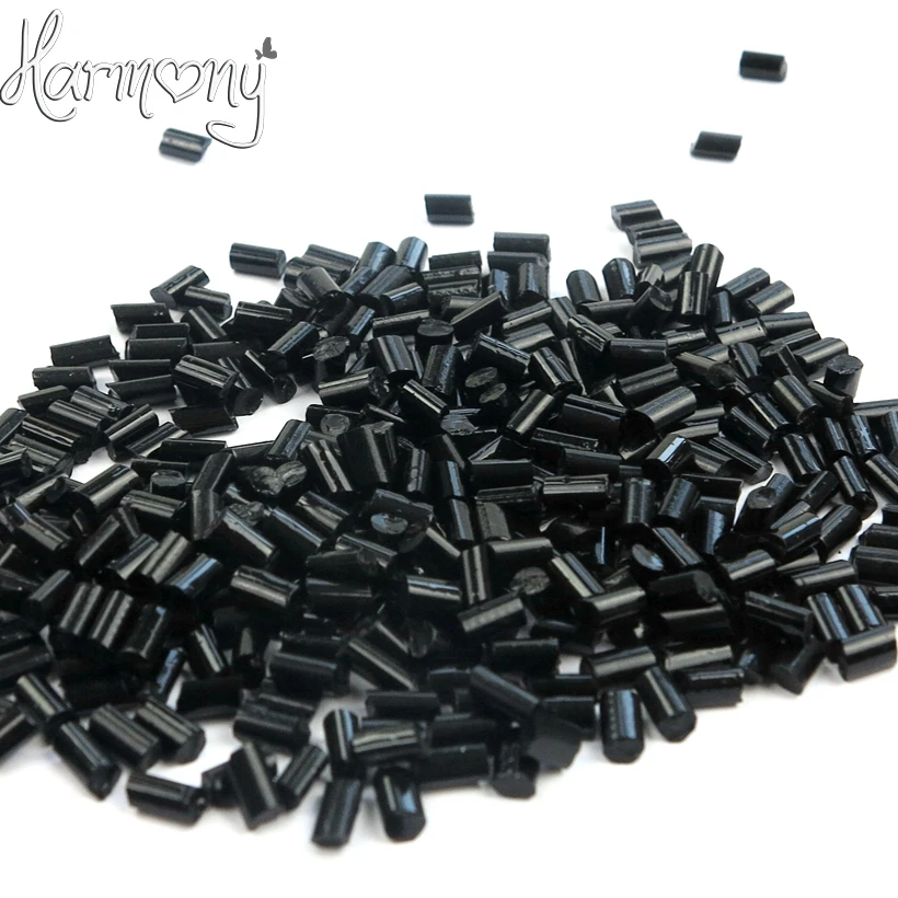 100g Hair Extension Fusion Keratin Glue Tips Rebond Granules Beads BLACK Keratin Glue Granule