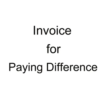

Invoice For Items/Shipping Fee Difference
