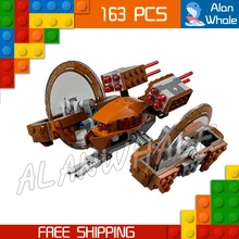 163pcs Space Wars Attack of the Clones Hailfire Droid Exclusive Sets 10370 Model Building Blocks Toys