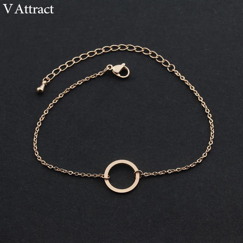 מוצר v attract rose gold filled karma circle charm מוצר v attract rose gold filled karma circle charm