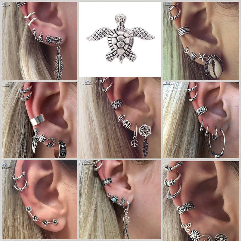 Fashion Star Cartilage Helix Earring Piercing Nose Ring Body Piercing Jewelry LD