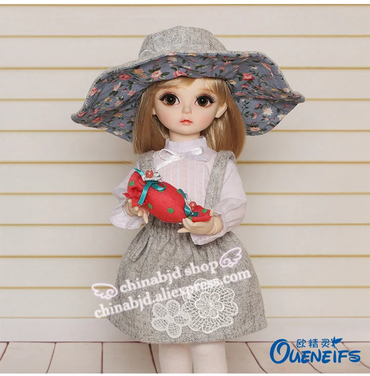 BJD SD кукольная одежда 1/6 платье костюм с небольшой и свежей литературной и художественной моделью для Imda YF6-158 аксессуары для кукол