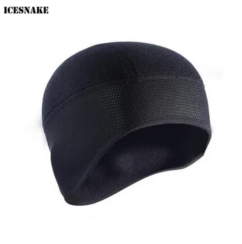 

ICESNAKE Motorcycle Riding Windproof Hat Autumn And Winter Cap Warm Outdoor Riding Protective Hood Black Warm Mask