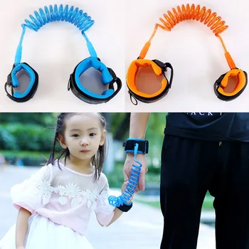 

1.5M Kids Baby Toddler Anti-lost Wrist Link Band Children Bracelet Wristband Elastic Harness Safety Leash Strap 88 M09