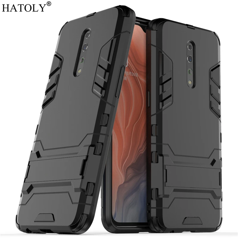 For Cover OPPO Reno Z Case Rubber Robot Armor Shell Hard PC Back Phone Cover for OPPO Reno Z 2 Protective Case for OPPO Reno Z oppo phone cases