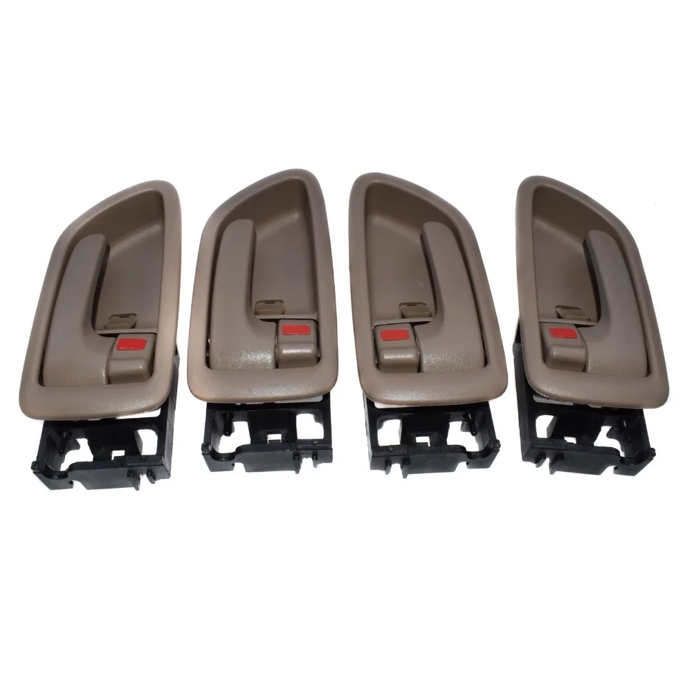 Tan Inside Door Handle Left For 01-07 Sequoia 04-06 Tundra Double Cab Beige