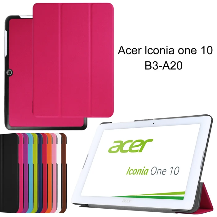

For Acer iconia one 10 b3-a20 custer PU Leather stand case,for acer b3-a20 10.1 inch tablet cover Shell for Aer B3 A20 Protector