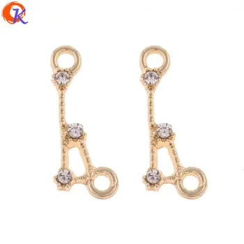 

Cordial Design 100Pcs 8*19MM Jewelry Accessories/Earrings Connectors/Earrings Base Making/DIY Charms/Hand Made/Earring Findings