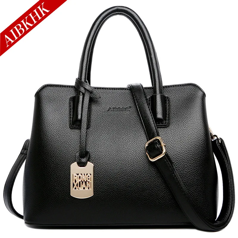 

2019 New Arrival Simple Cowhide Women Leather Handbag High Quality Cow Split Leather Bags Handbags Women Famous Brands Bolsa Sac