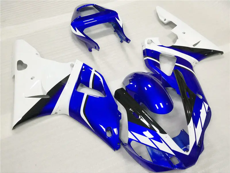 

Black Blue White Fairing Bodywork Injection for 2000-2001 Yamaha YZF R1