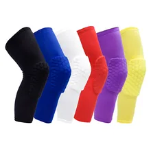 1 шт., дышащие, для баскетбола, для стрельбы, для спорта, для безопасности, наколенники, соты, накладки на бампер, наколенники, защитные наколенники, rodilleras