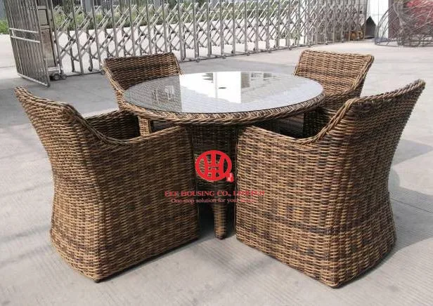 Wicker Rattan Furniture Garden Round Dining Table And Chair Set,Antique Design Furniture Hollow Wicker Dining Set Wicker Rattan Furniture Garden Round Dining Table And Chair Set,Antique Design Furniture Hollow Wicker Dining Set