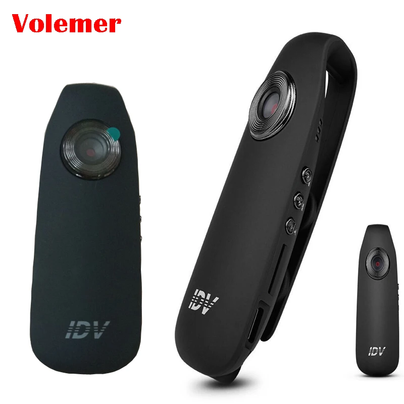 

Volemer IDV 007 Mini Camera DV Loop Video Voice Recorder HD 1080P 12MP 130 Degree Wide Angle Motion Detector Mini Camcorders