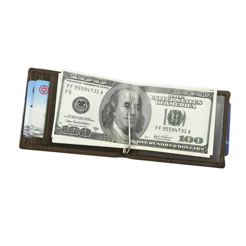 genuine leather money clip (4)