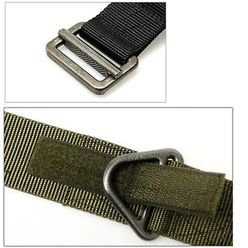 Unisex Men Rappelling Rescue Belt Women Tactical Military Downhill Canvas