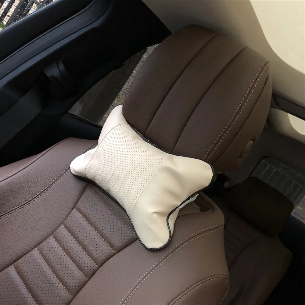 Автомобильная подушка для шеи 2 шт. перфорированный дизайн чехол Volkswagen Lamando Touran