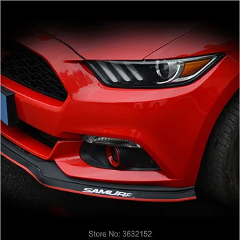 

2.5m Car Front Bumper Lip Protector Car Rubber Strip Car Styling Accessories Stickers For Hyundai elantra ix35 solaris accent